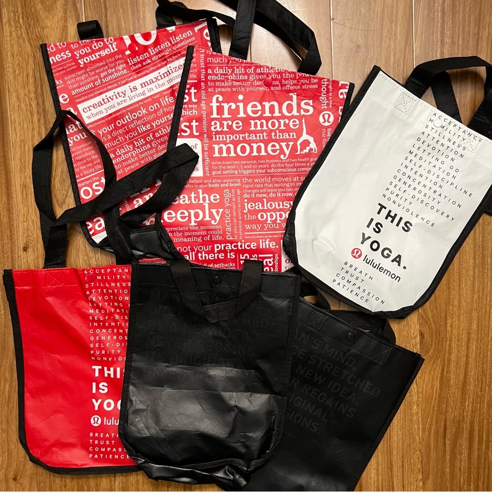 Lululemon Mini Reusable Bags